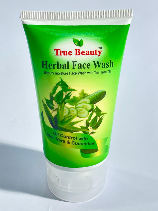 Herbal Face Wash Oil Control with Aloe Vera & Cocumber.