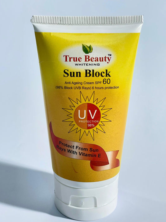 Sun Block Anti Ageing Cream Spf60 (6 Hours Protection)